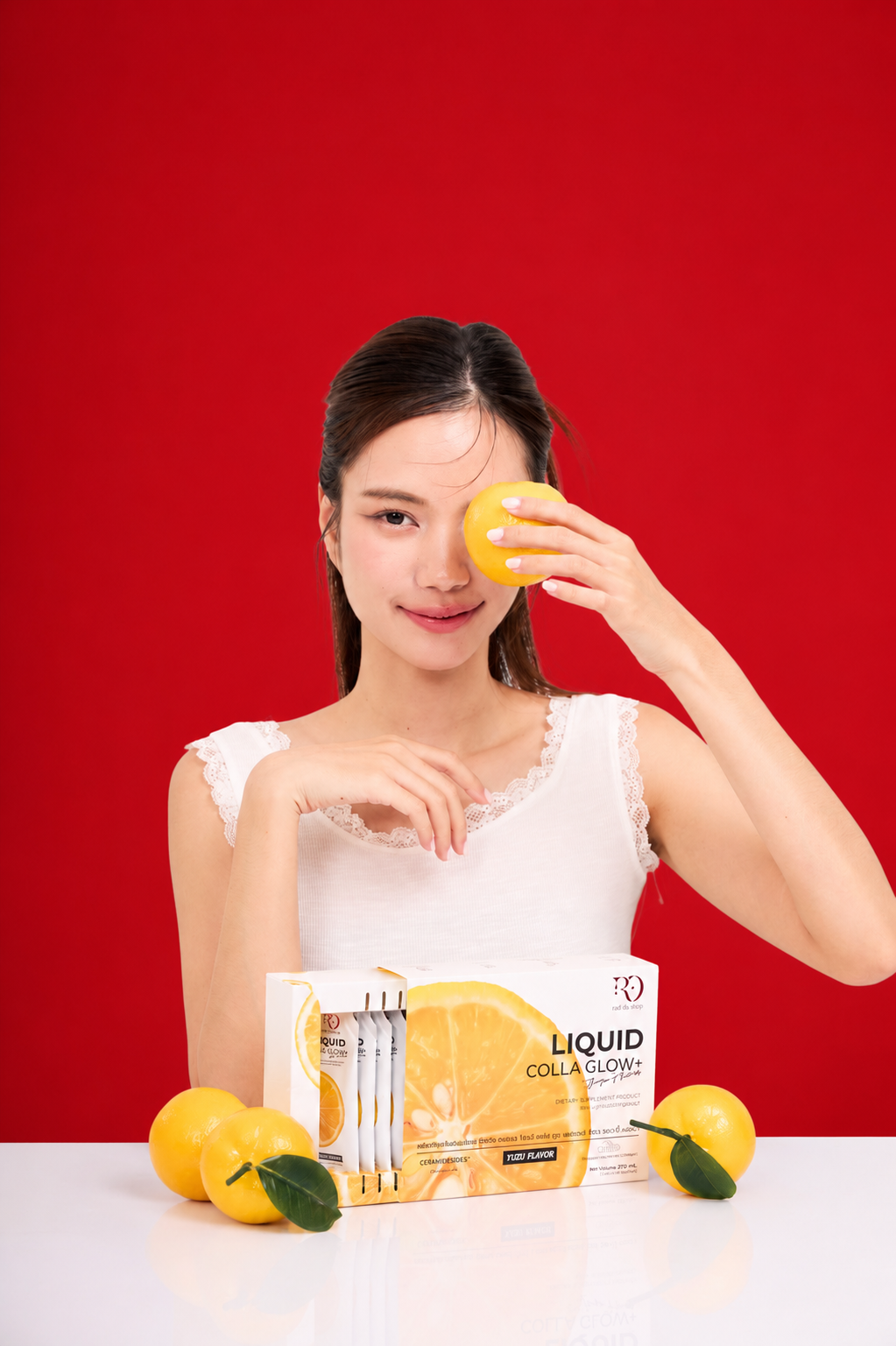 Liquid Collagen Red-dy-Drop Liquid Colla Glow+ Yuzu Flavor